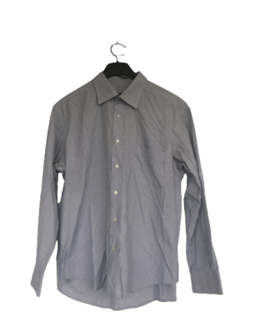 Liujo. Camisa a cuadros azul,
blanco y negro